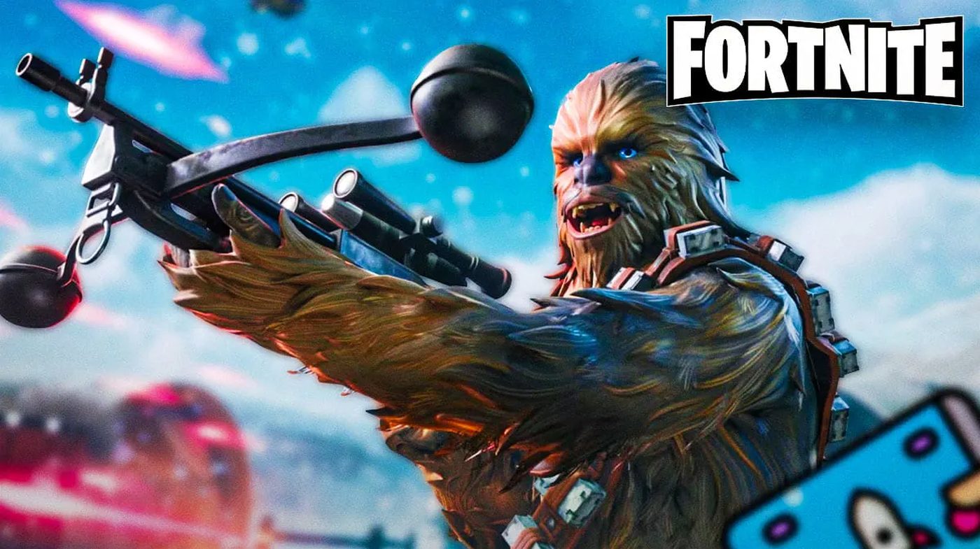 Fortnite Reveals Chewbacca Skin & Wookie Bowcaster for Star Wars Event