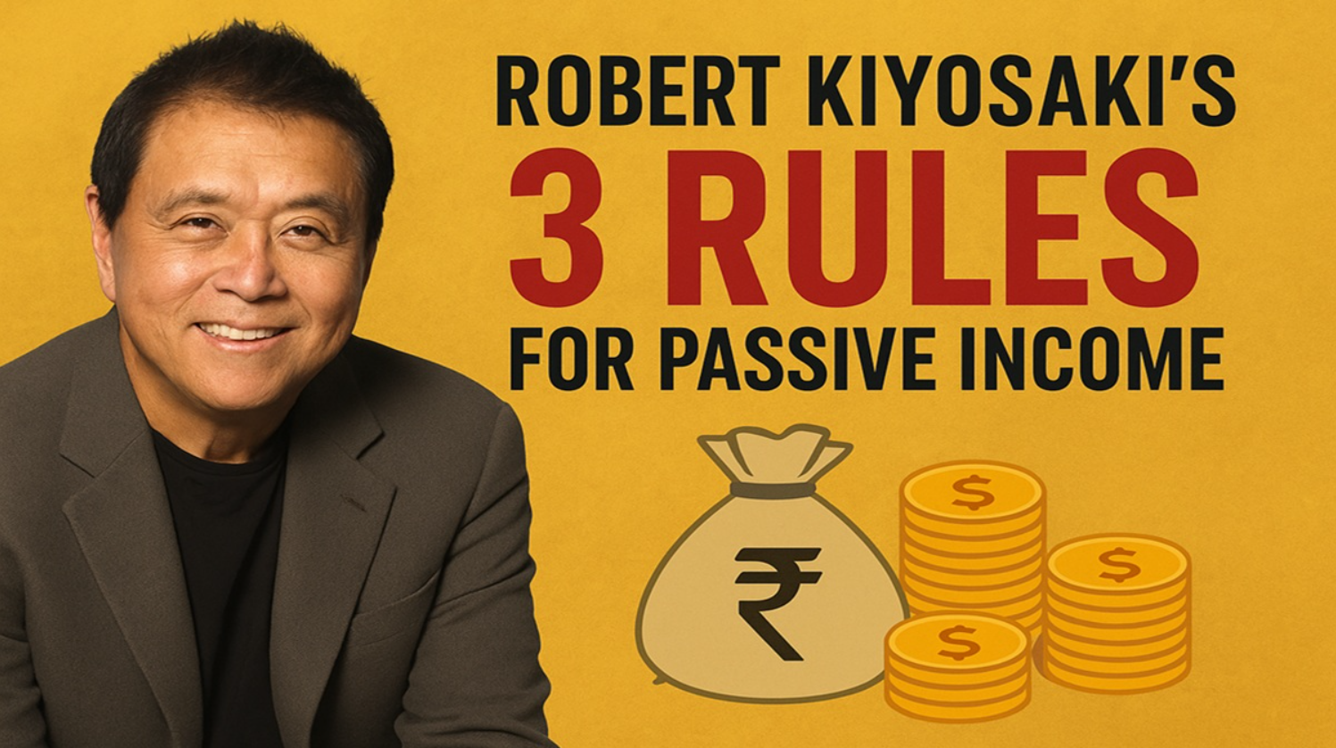 Robert Kiyosaki’s Rules for Passive Income and Their Relevance in India