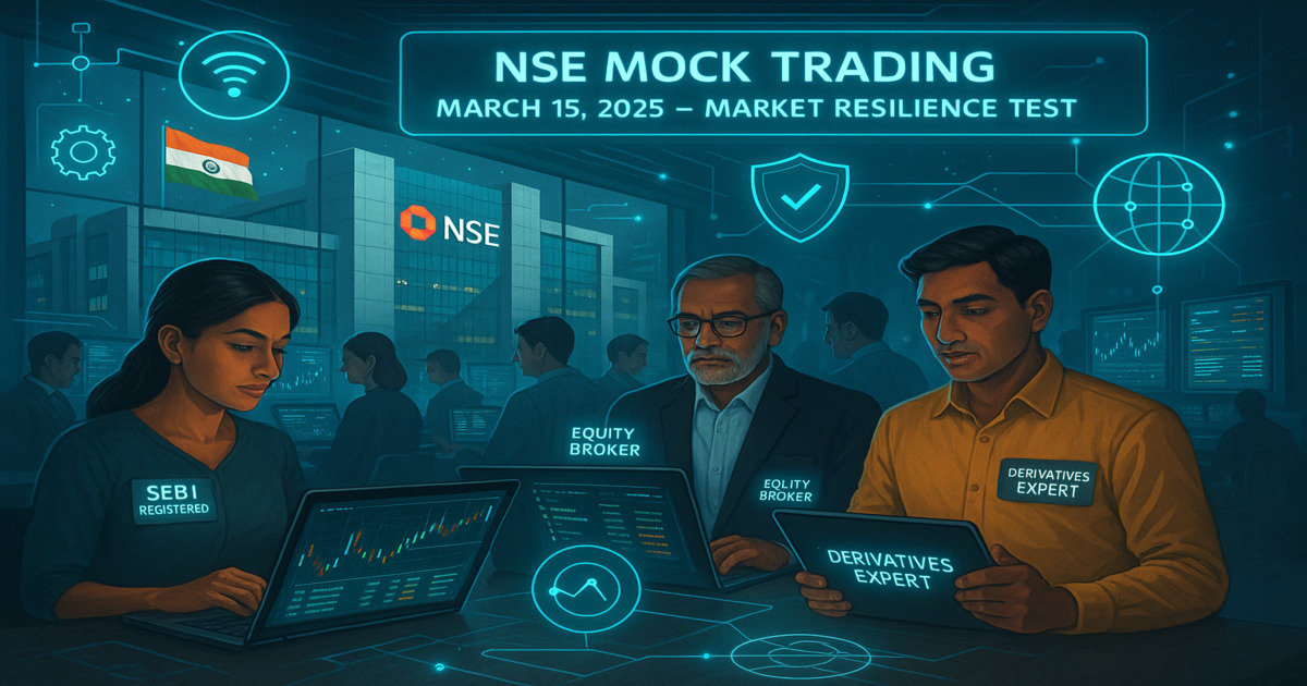 NSE Conducts Mock Trading Session Across Markets to Strengthen Systems