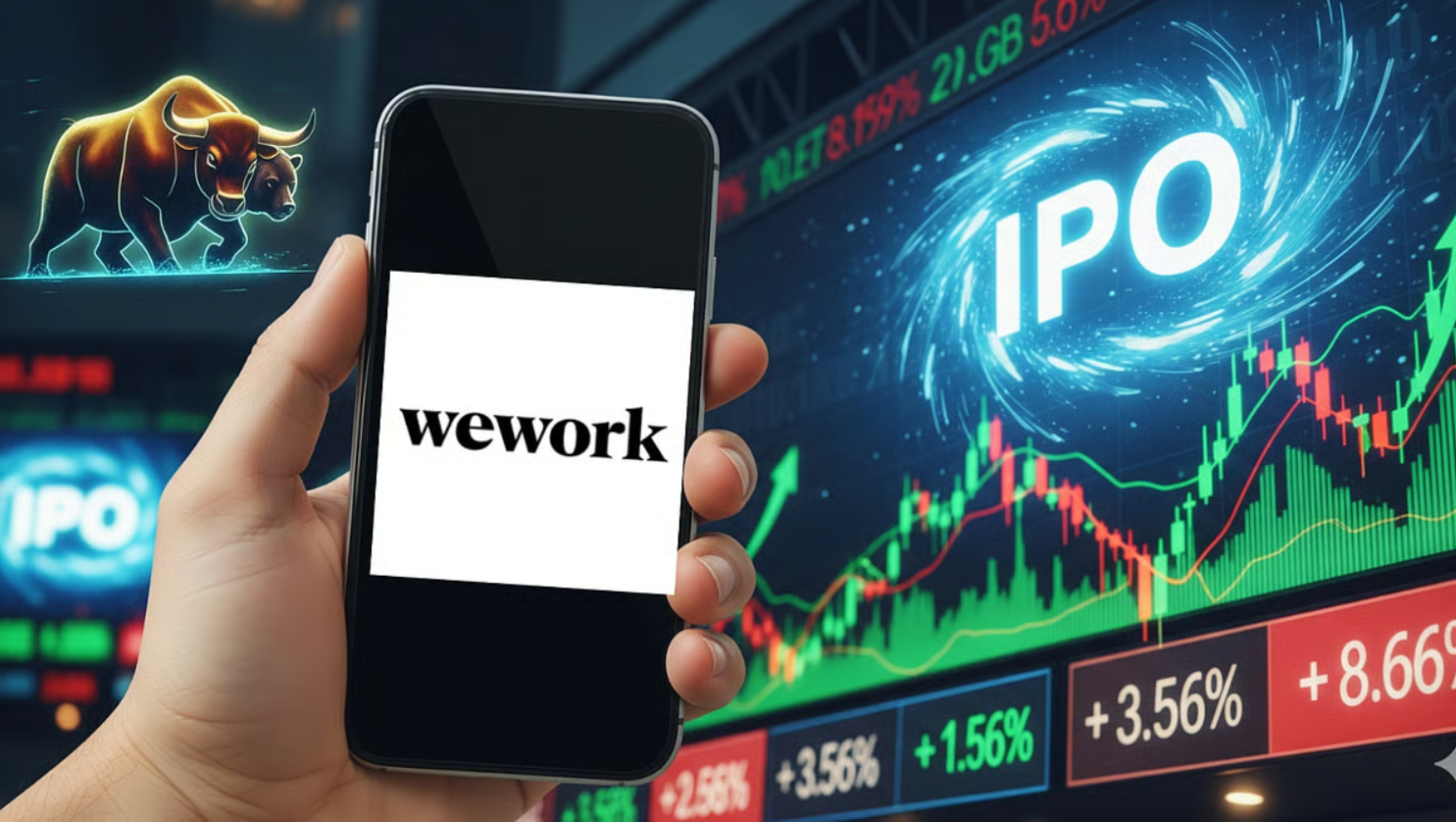 WeWork India IPO lists on Oct 10 with flat GMP and all eyes on opening auction