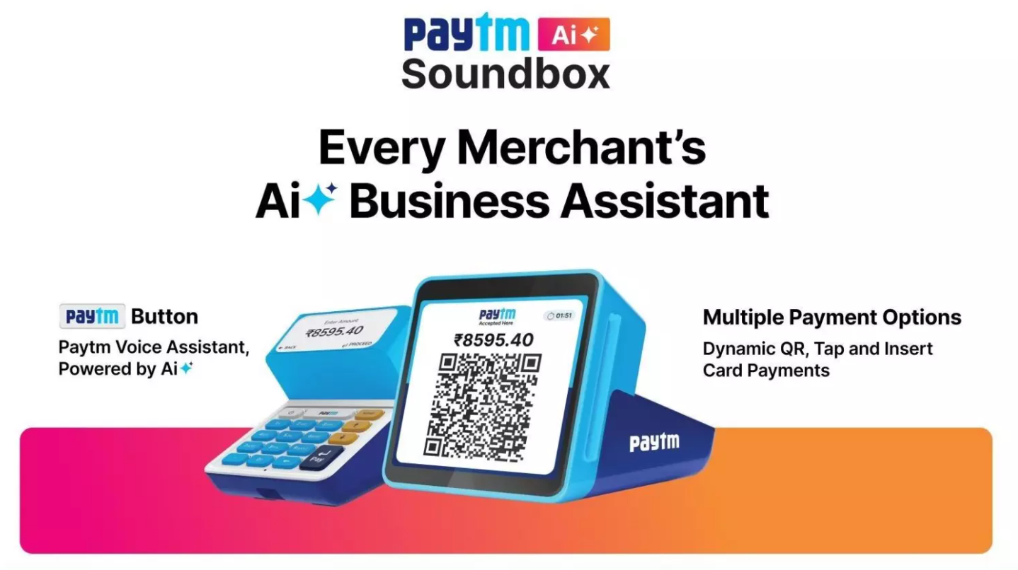 Paytm Launches AI Soundbox for Payments as Smart Business Assistant at Global Fintech Fest