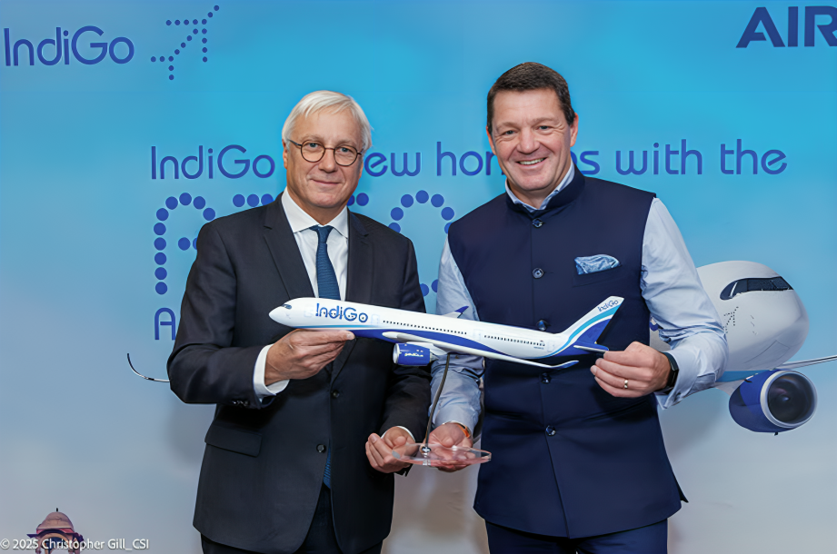 IndiGo Expands Global Ambitions With Order For 30 More Airbus A350-900 Aircraft